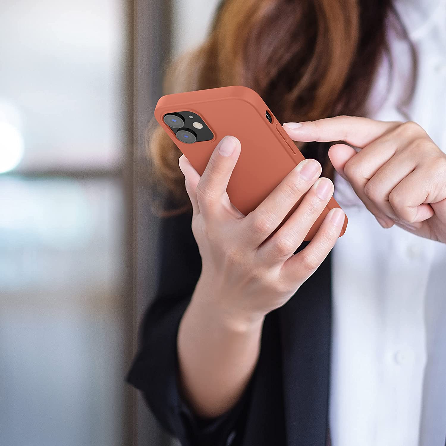 KW iPhone 12 / iPhone 12 Pro Θήκη Σιλικόνης TPU - Blush Beauty - 53938.215