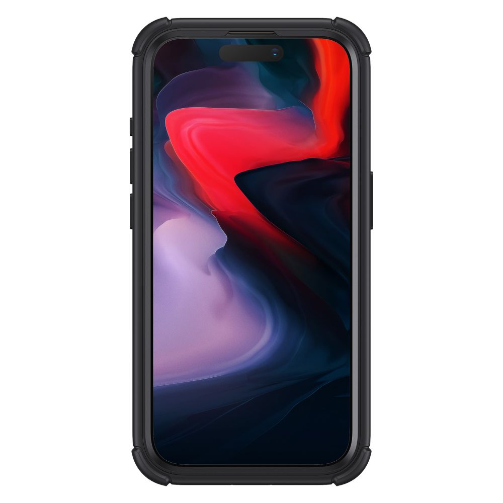 ESR iPhone 15 Pro Armor Tough Kickstand Halolock MagSafe Σκληρή Θήκη με Προστασία Οθόνης / Κάμερας και Stand - Διάφανη / Black