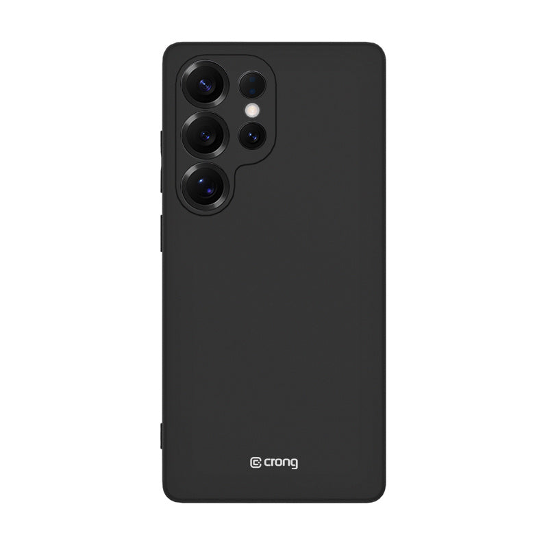 Crong Samsung Galaxy S25 Ultra Cover Θήκη Σιλικόνης - Black
