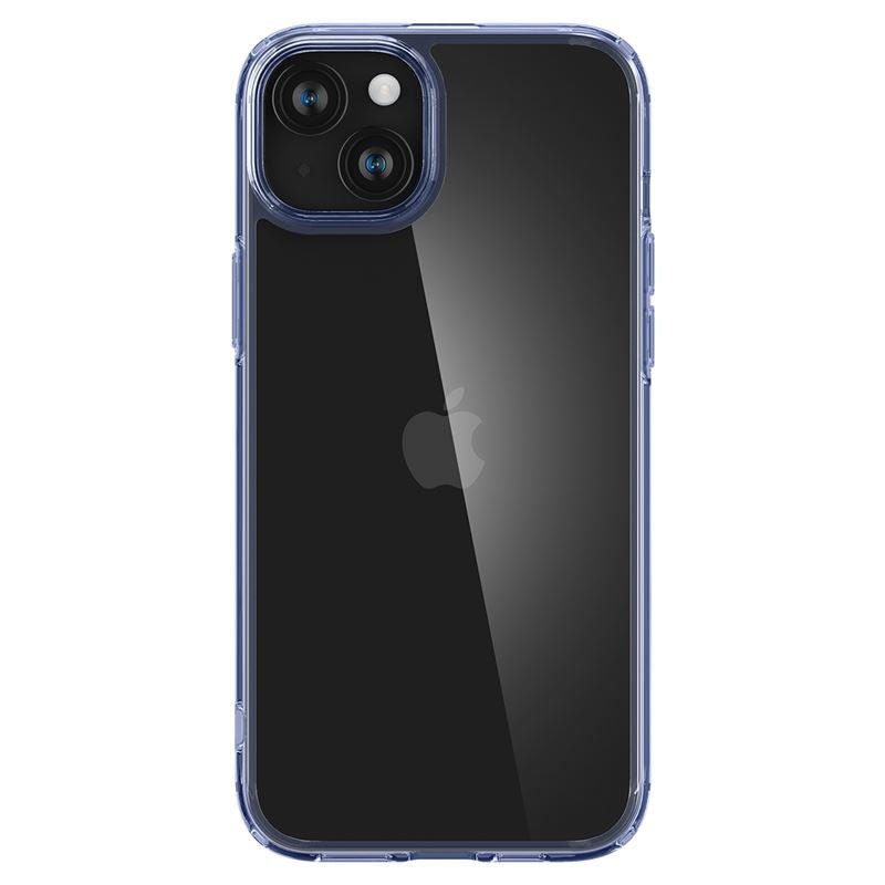 Spigen iPhone 15 Plus Ultra Hybrid Σκληρή Θήκη με Πλαίσιο Σιλικόνης - Sky Crystal