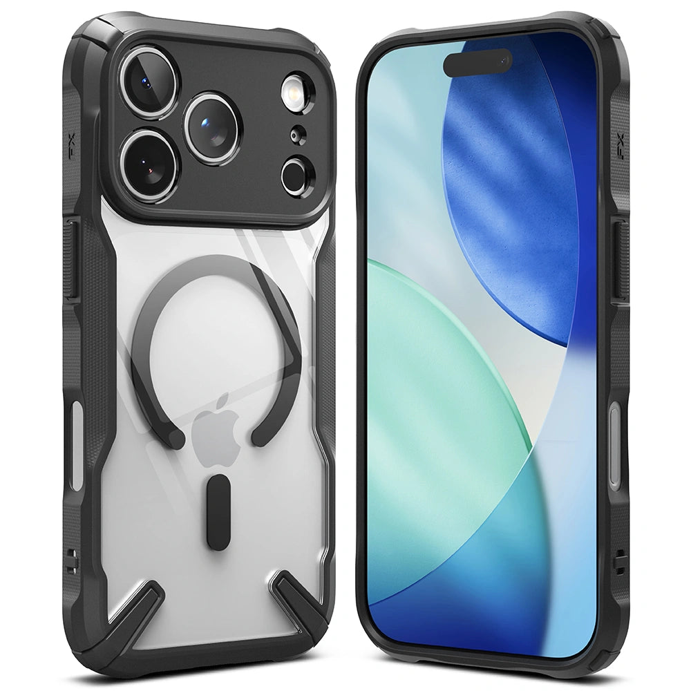 Ringke iPhone 17 Pro Max - Fusion X Magnetic MagSafe - Σκληρή Θήκη με Πλαίσιο Σιλικόνης και MagSafe - Black