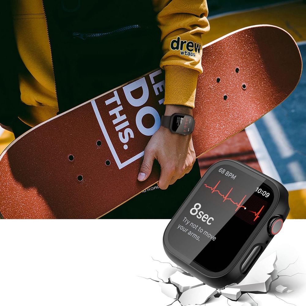 Tech - Protect Θήκη Apple Watch 10/11 - 46mm Defense 360 με Προστασία Οθόνης - Black