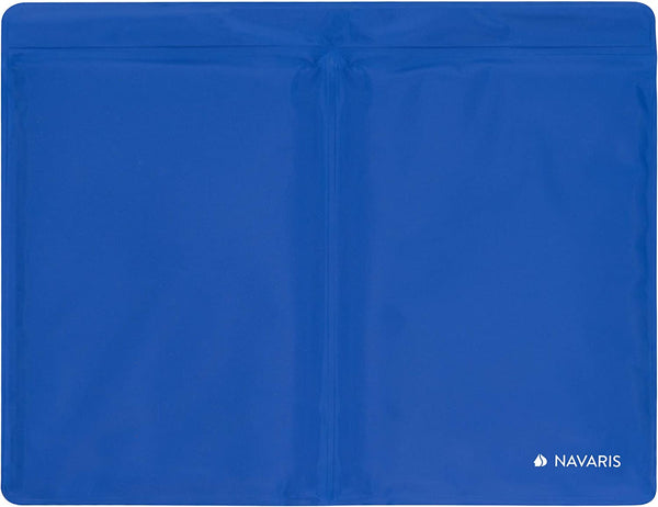 Navaris Κομπρέσα Gel Με 2 Χρήσεις - Θερμοφόρα ή Παγοκύστη - XXL - Blue - 53174.01