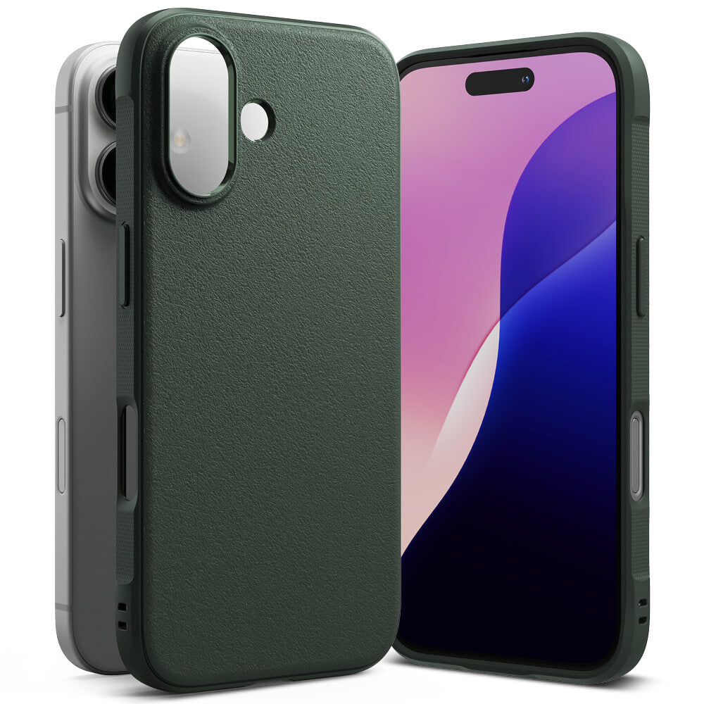 Ringke iPhone 16 Onyx Durable TPU Case Θήκη Σιλικόνης - Dark Green
