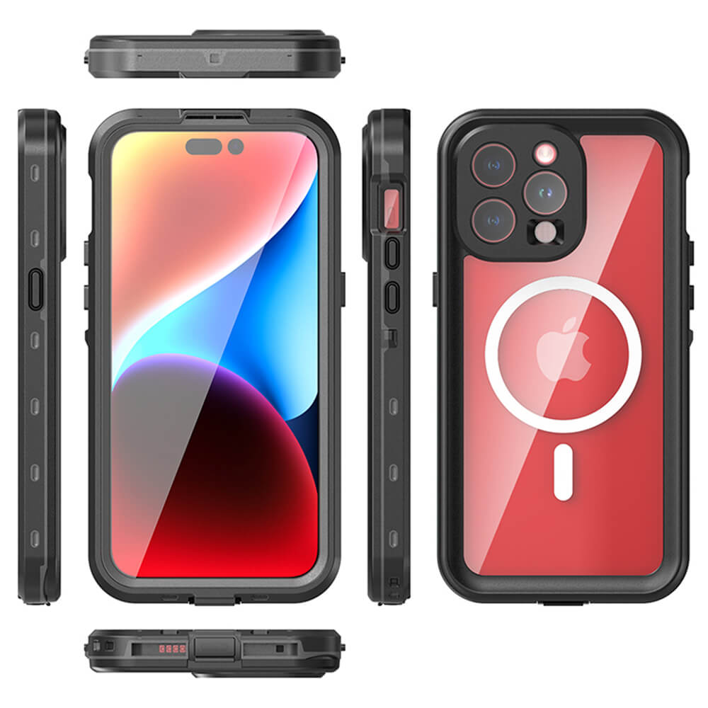 ShellBox iPhone 15 Pro Max - Αδιάβροχη Θήκη IP68 - Black
