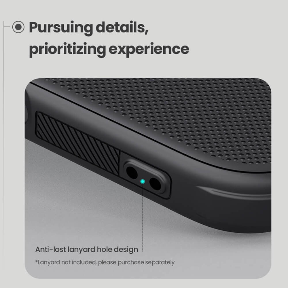 Nillkin iPhone 16 Super Frosted Shield Pro Σκληρή Θήκη με Πλαίσιο Σιλικόνης - Blue