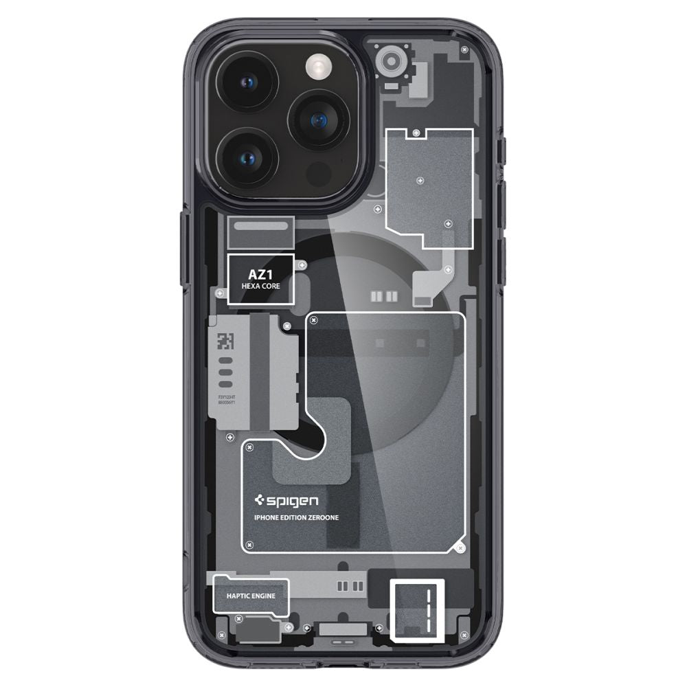 Spigen iPhone 15 Pro Max Ultra Hybrid Mag Σκληρή Θήκη με Πλαίσιο Σιλικόνης Και MagSafe - Zero One