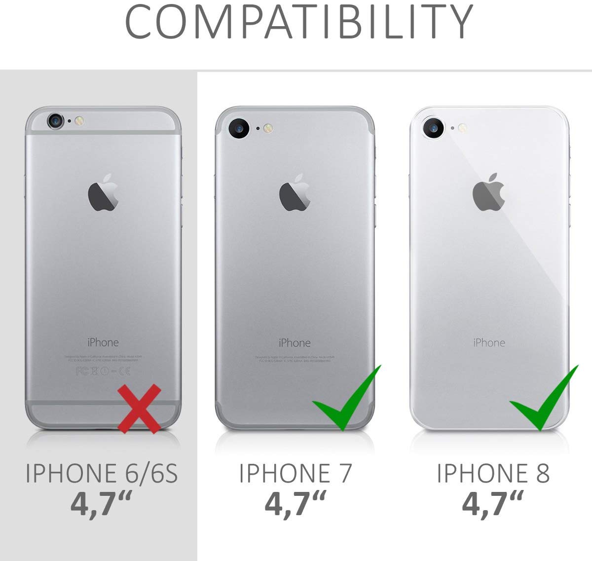 KW iPhone SE 2022 / SE 2020 / 7 / 8 Θήκη Σιλικόνης Rubber TPU - Mint - 40225.71