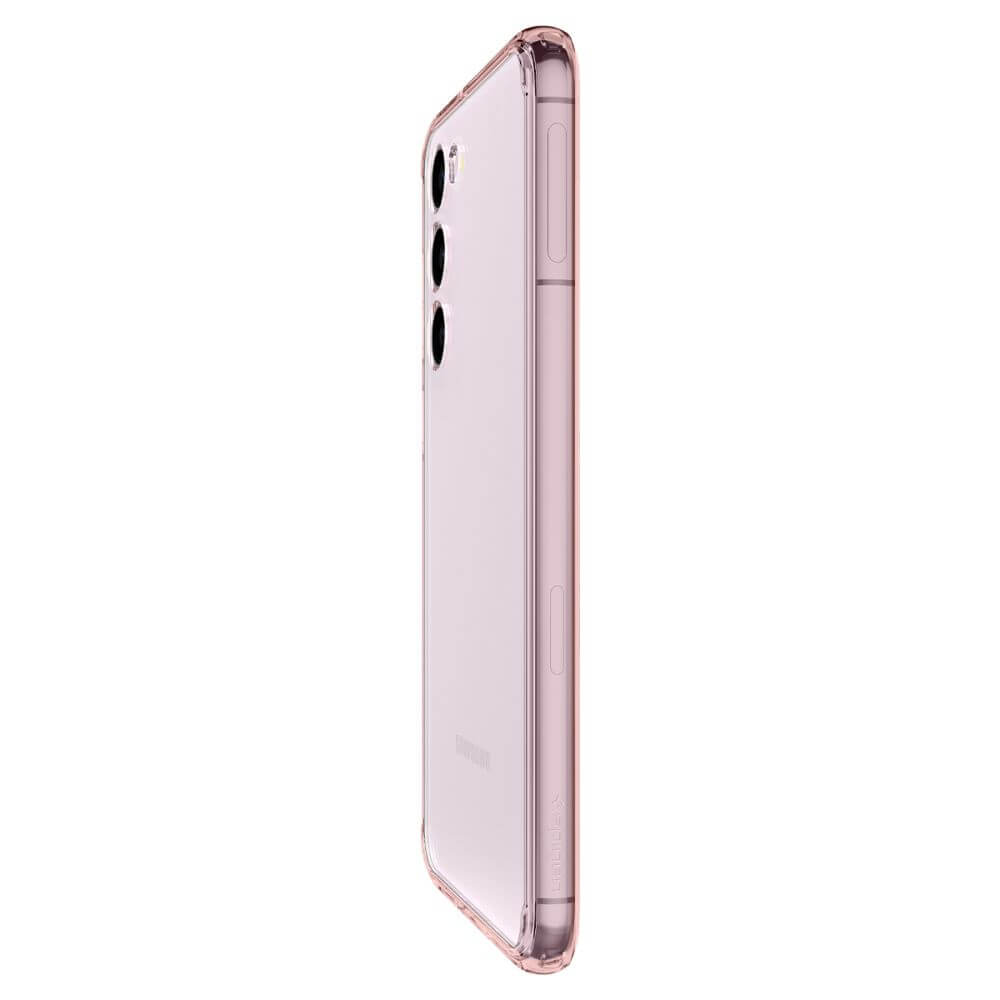 Spigen Samsung Galaxy S23 Σκληρή Θήκη με Πλαίσιο Σιλικόνης Ultra Hybrid - Rose Crystal