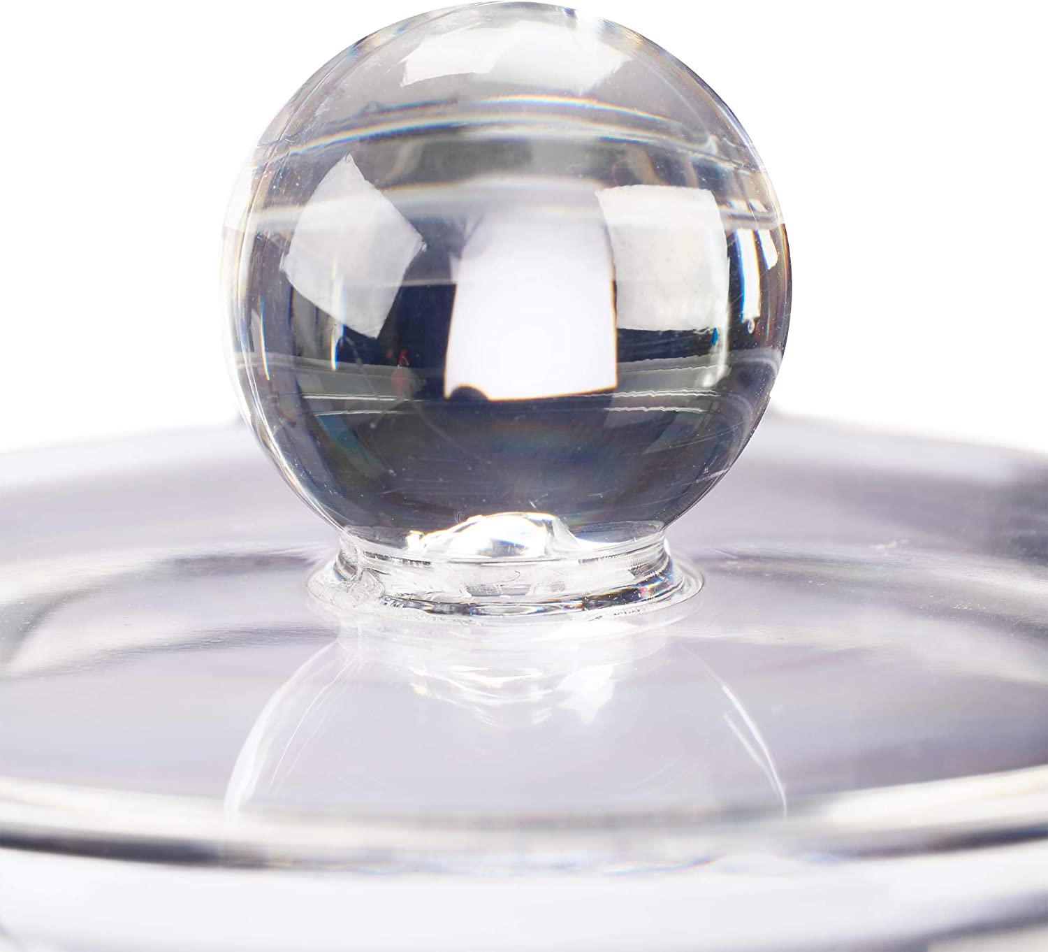 Relaxdays Σετ με 2 Κουτιά Αποθήκευσης για Δίσκους Ντεμακιγιάζ - Clear - 4052025928698