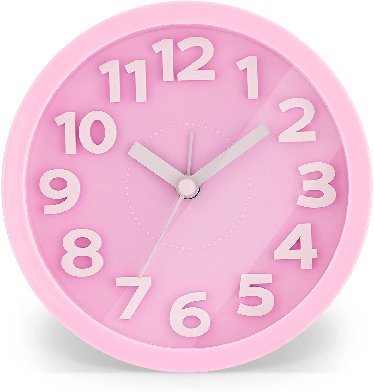 Navaris Παιδικό Αναλογικό Ρολόι και Ξυπνητήρι - Pink - 54910.08