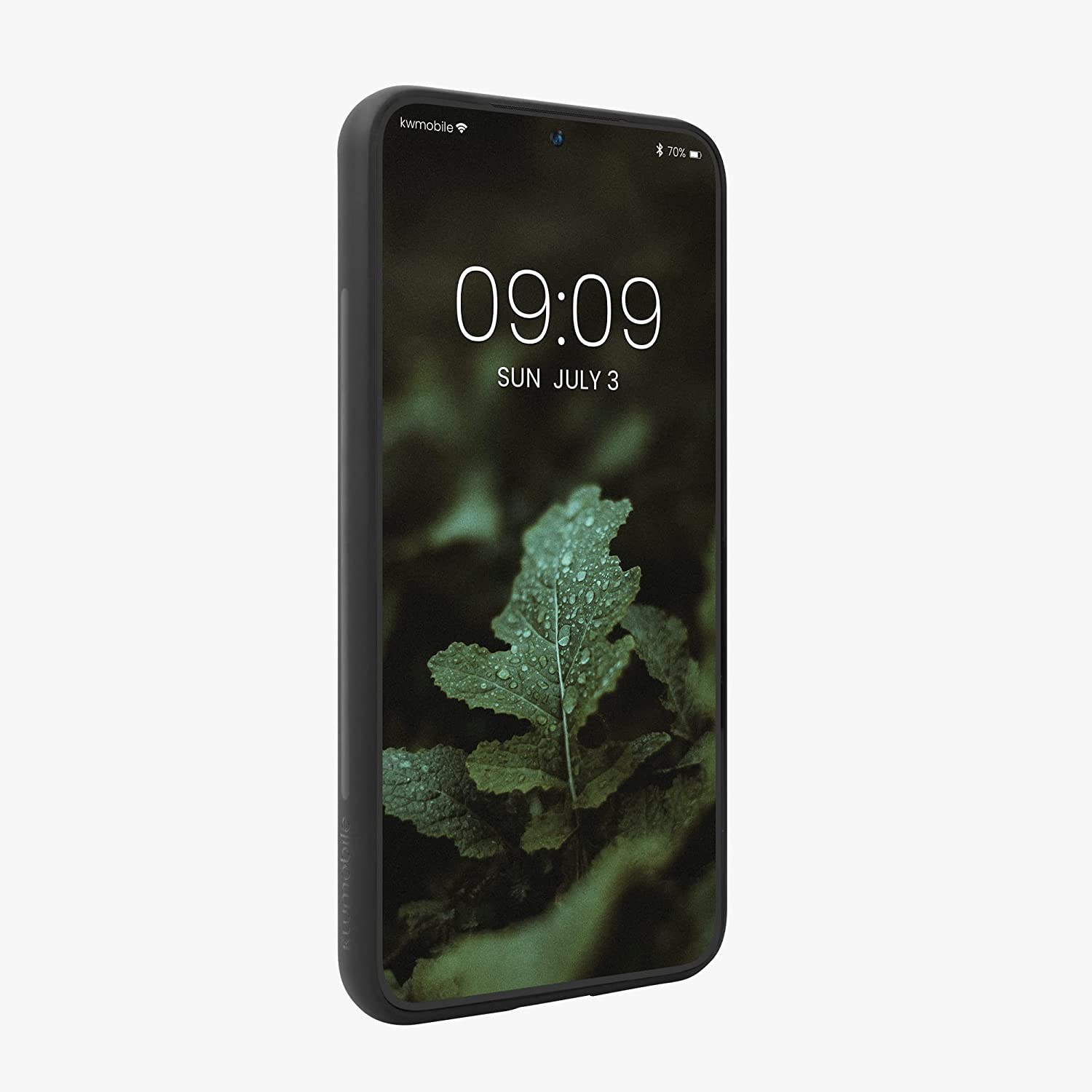 KW Samsung Galaxy S23 Θήκη από Φυσικό Ξύλο - Dark Brown - 60294.18