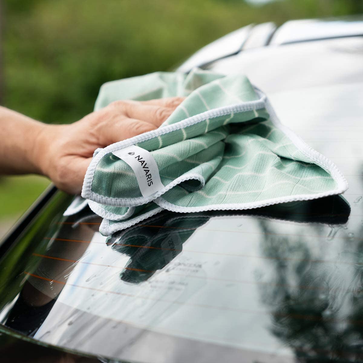 Navaris Σετ με 5 Πετσέτες Καθαρισμού και Γυαλίσματος - Green - 51036.05