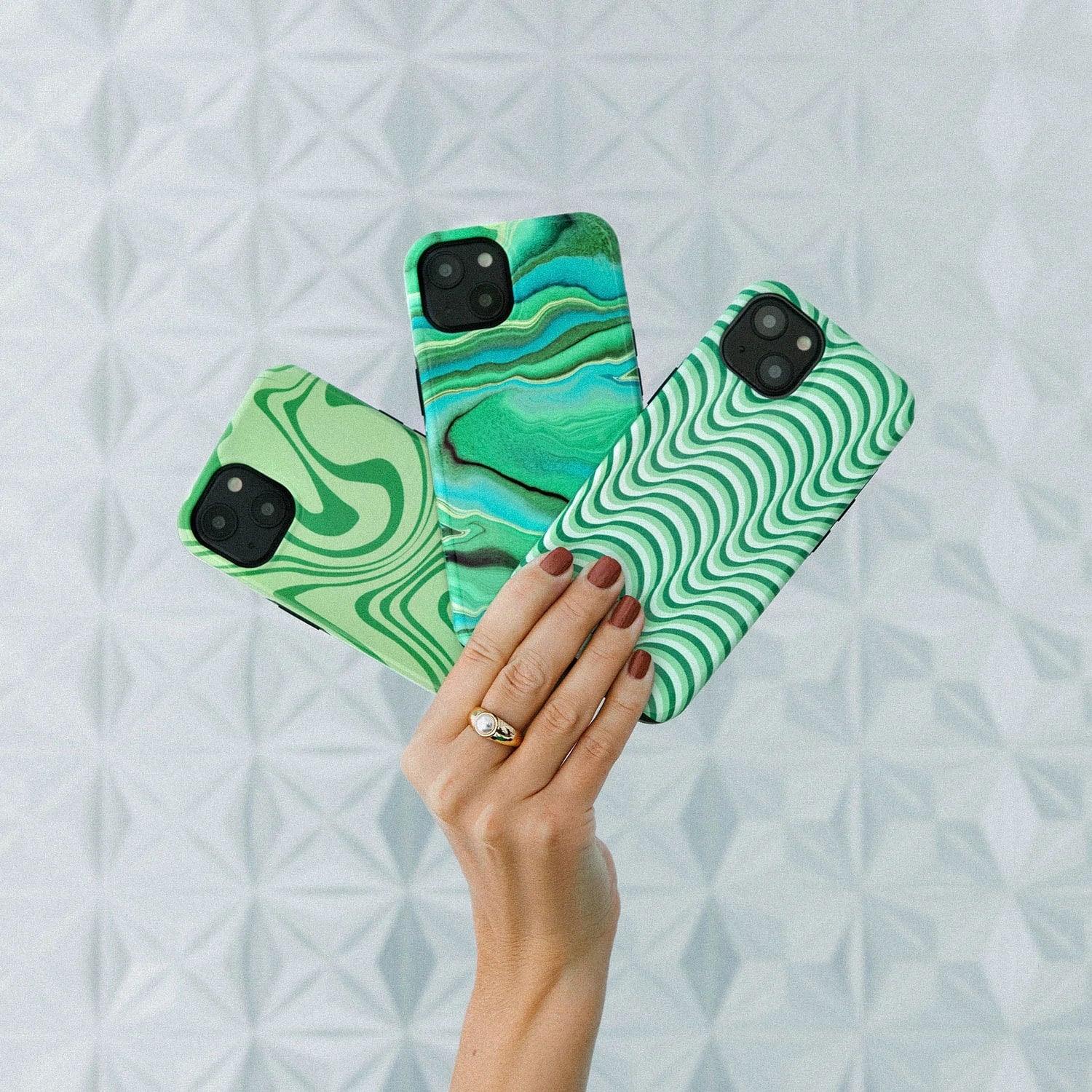 Burga iPhone 14 Pro Max Fashion Tough Σκληρή Θήκη - Rock On