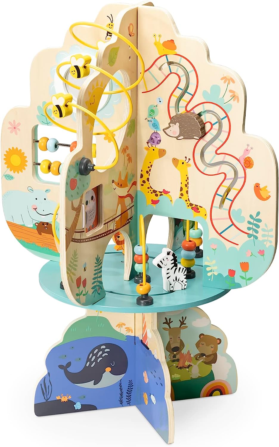 Navaris Ξύλινο Παιχνίδι Δραστηριοτήτων - Green - 59478.01