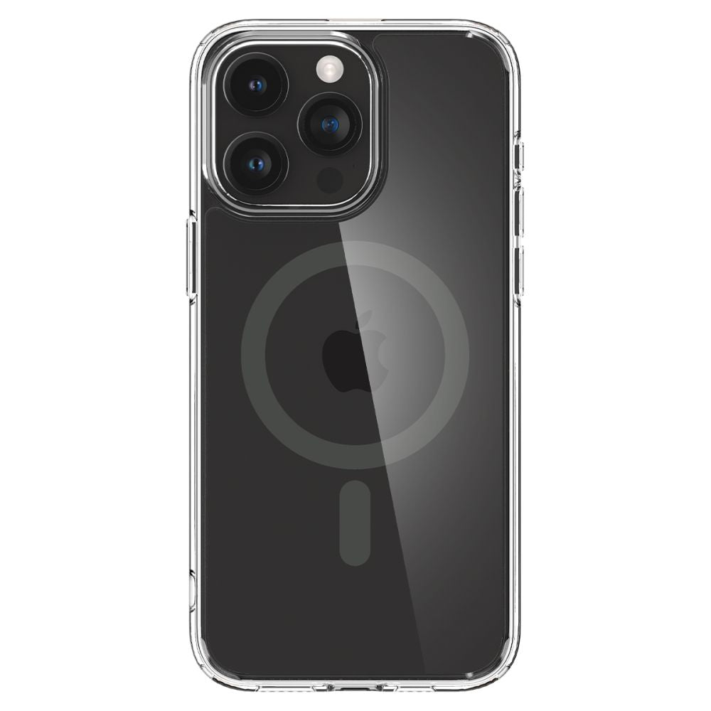 Spigen iPhone 15 Pro Ultra Hybrid Mag Σκληρή Θήκη με Πλαίσιο Σιλικόνης Και MagSafe - Graphite