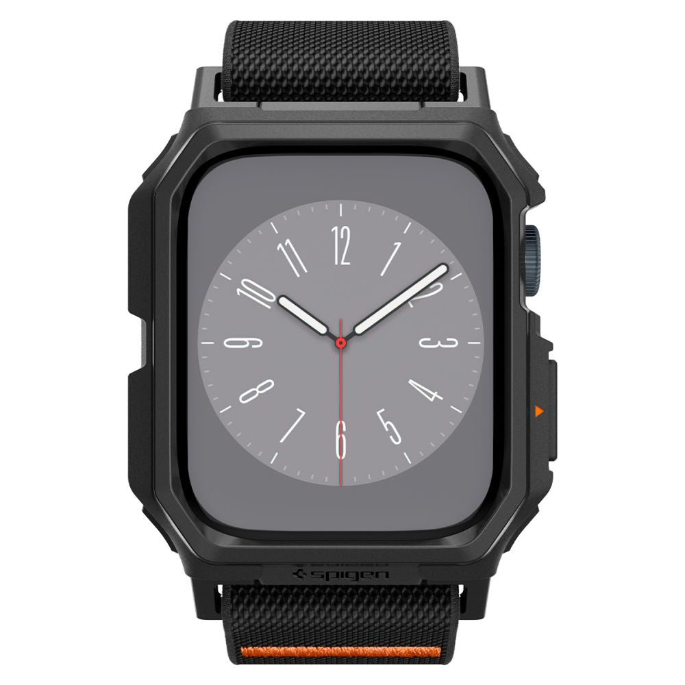 Spigen Λουράκι Apple Watch 6/7/8/9 - SE (1/2/3) - 44/45mm με Θήκη Προστασίας Lite Fit Pro - Matte Black