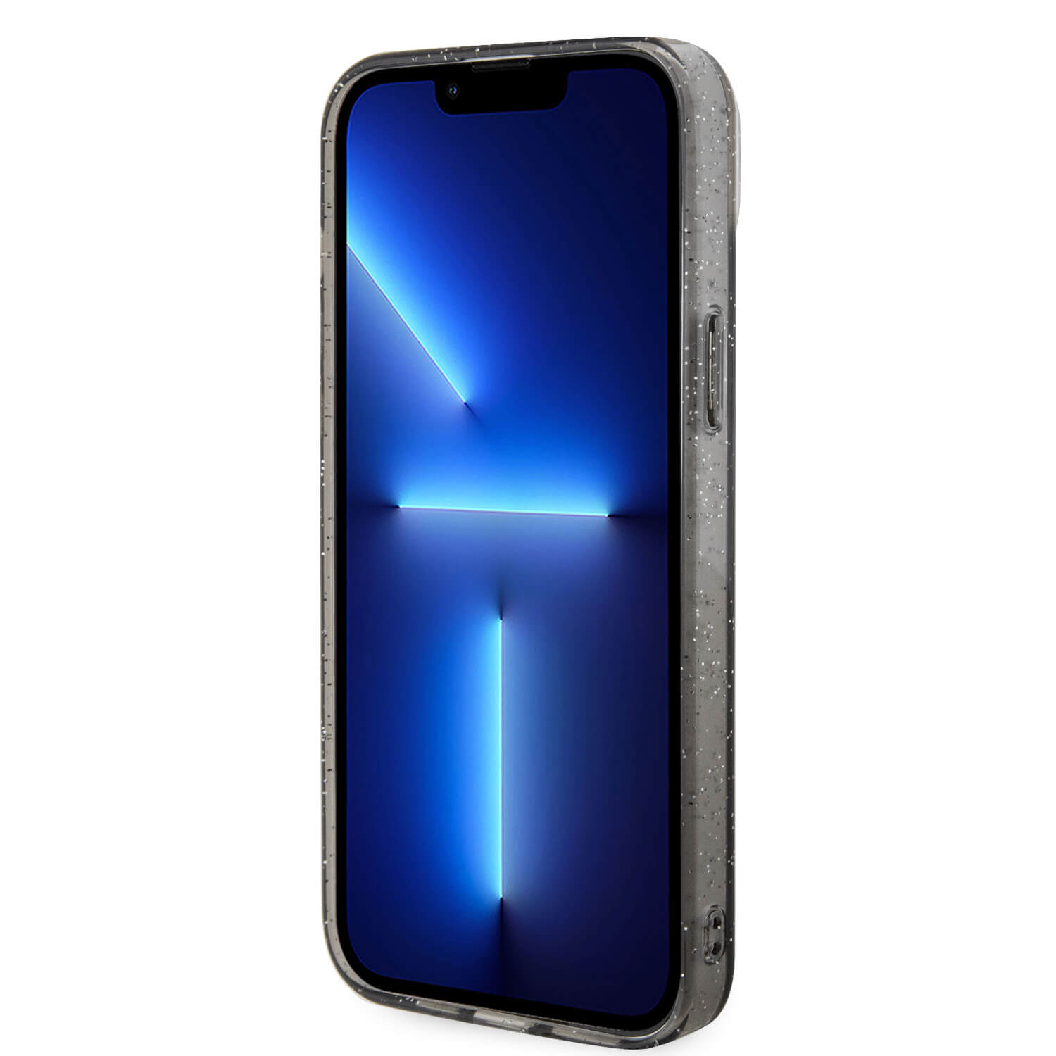 Karl Lagerfeld iPhone 15 / 14 / 13 - Karl and Choupette Glitter Magsafe Σκληρή Θήκη με Πλαίσιο Σιλικόνης και MagSafe - Black - KLHMP15SHGKCNOK