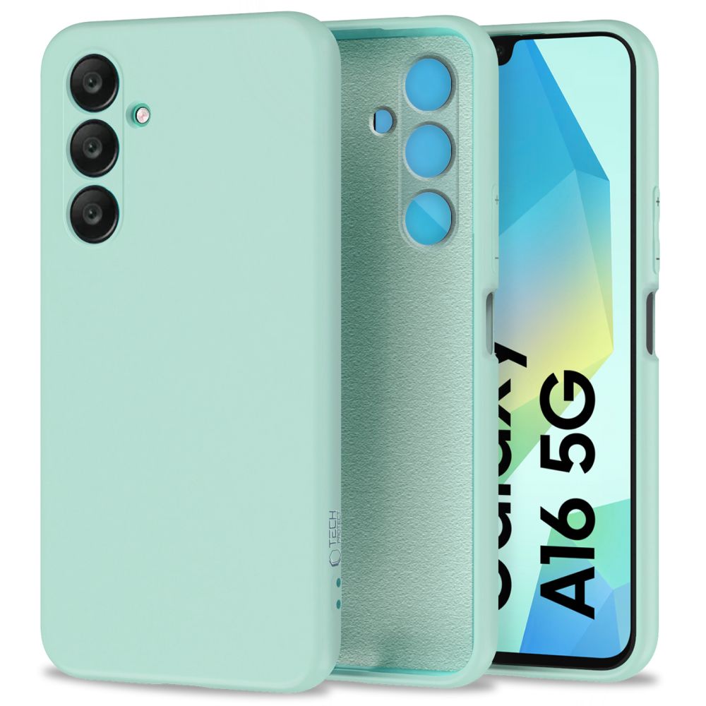 Tech-Protect Samsung Galaxy A16 4G / A16 5G Icon Θήκη Σιλικόνης Rubber TPU - Turquoise