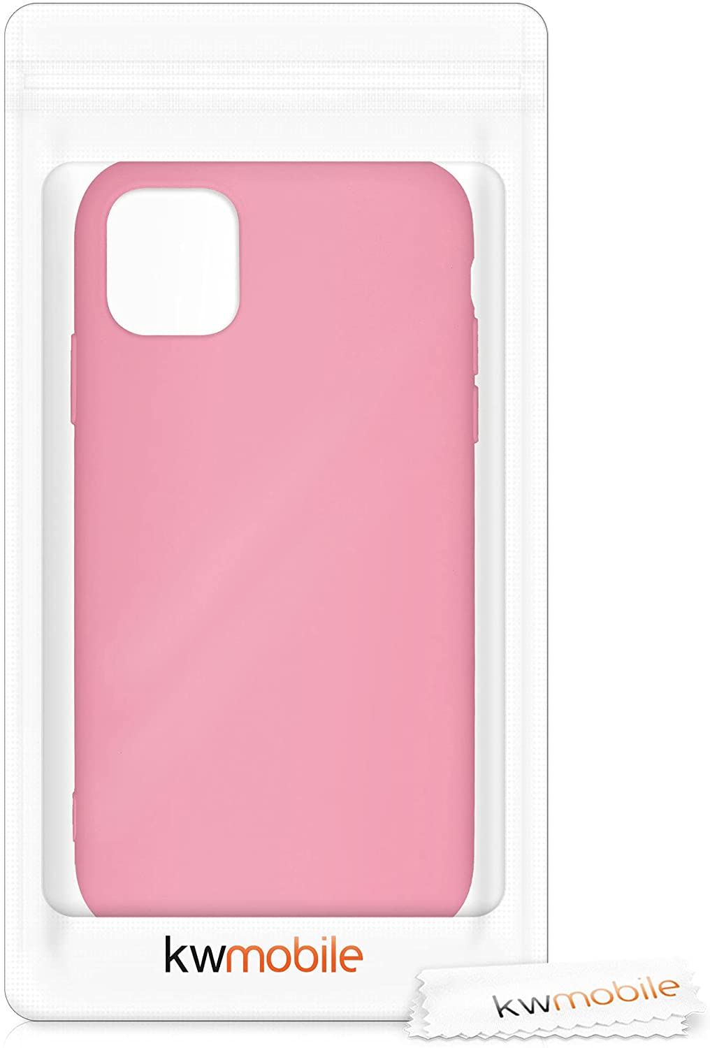 KW iPhone 11 Θήκη Σιλικόνης Rubberized TPU - Bubblegum Pink - 50791.212