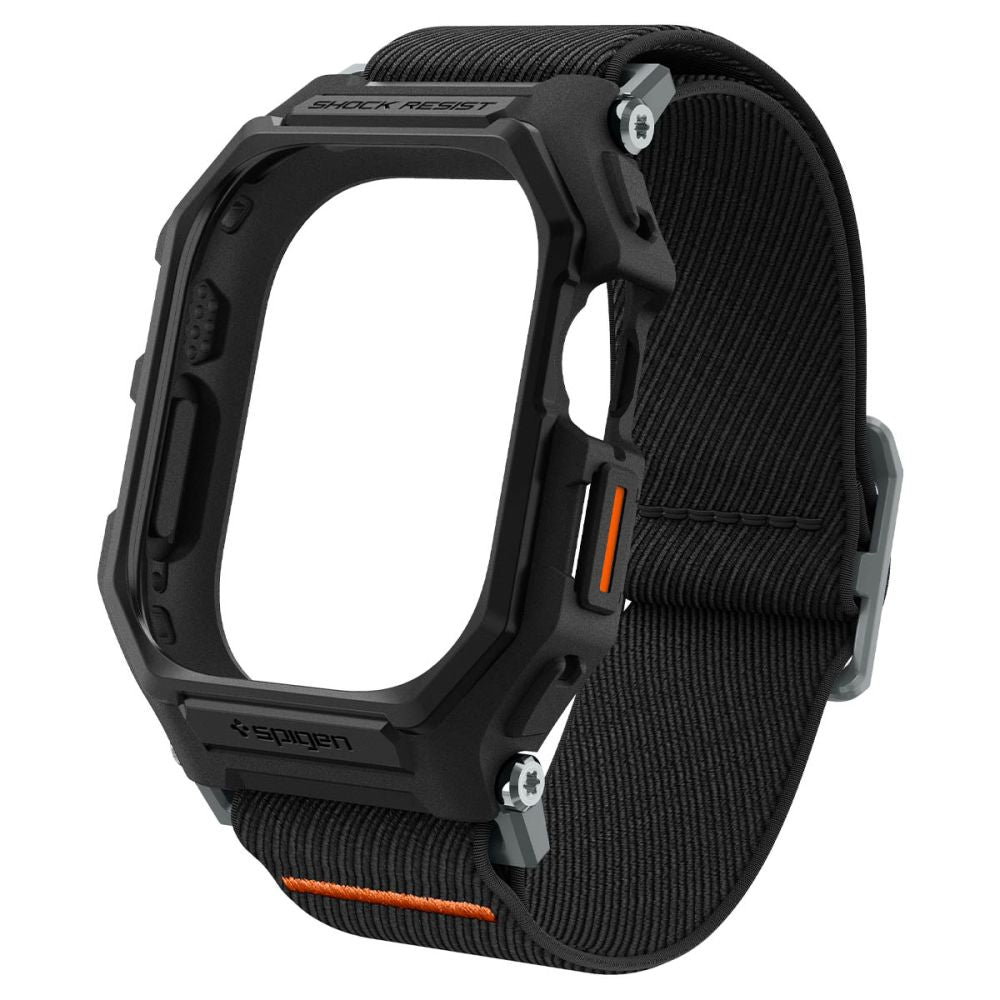 Spigen Λουράκι Apple Watch Ultra (1/2/3) - 49mm με Θήκη Προστασίας Lite Fit Pro - Matte Black