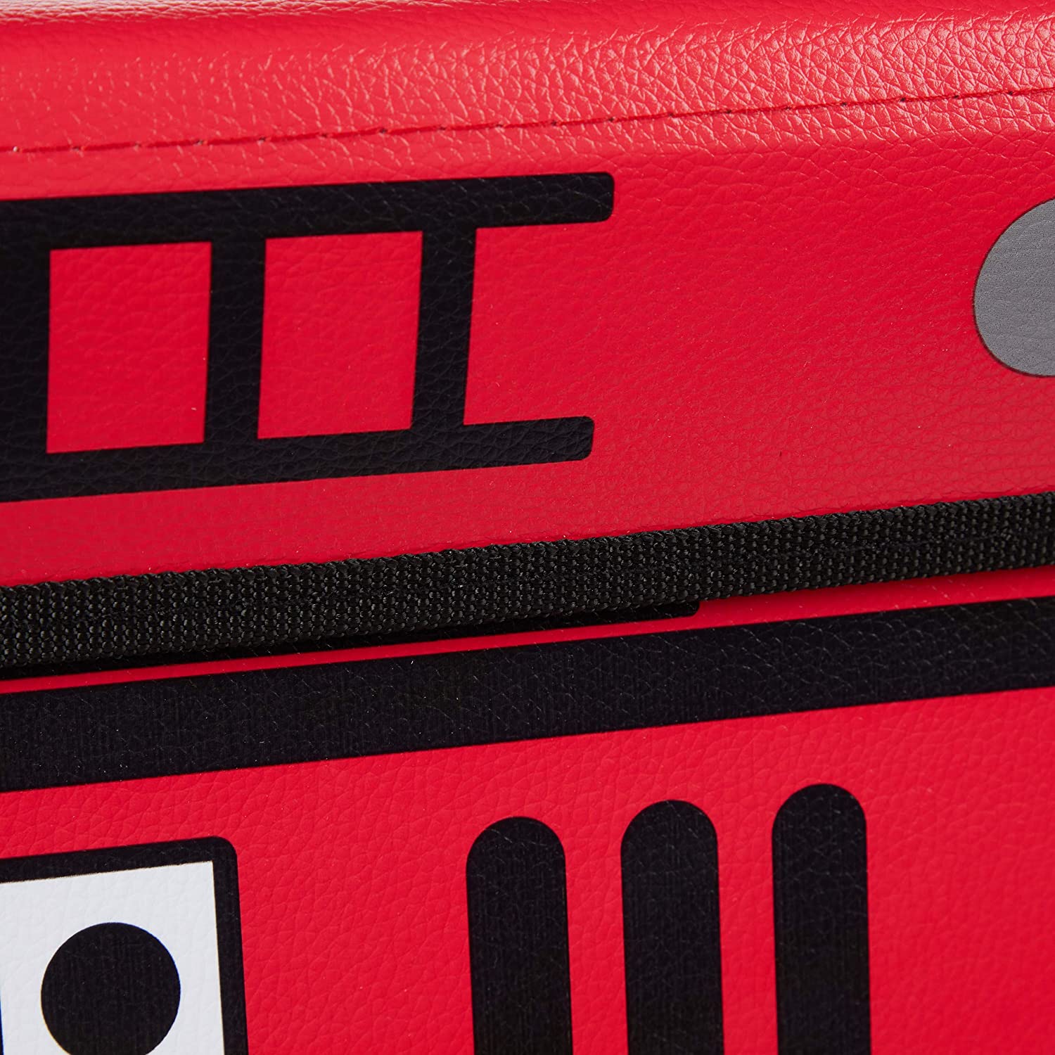 Relaxdays Αναδιπλούμενο Παιδικό Κουτί Αποθήκευσης Παιχνιδιών - Design Fire Truck - Red - 4052025903817