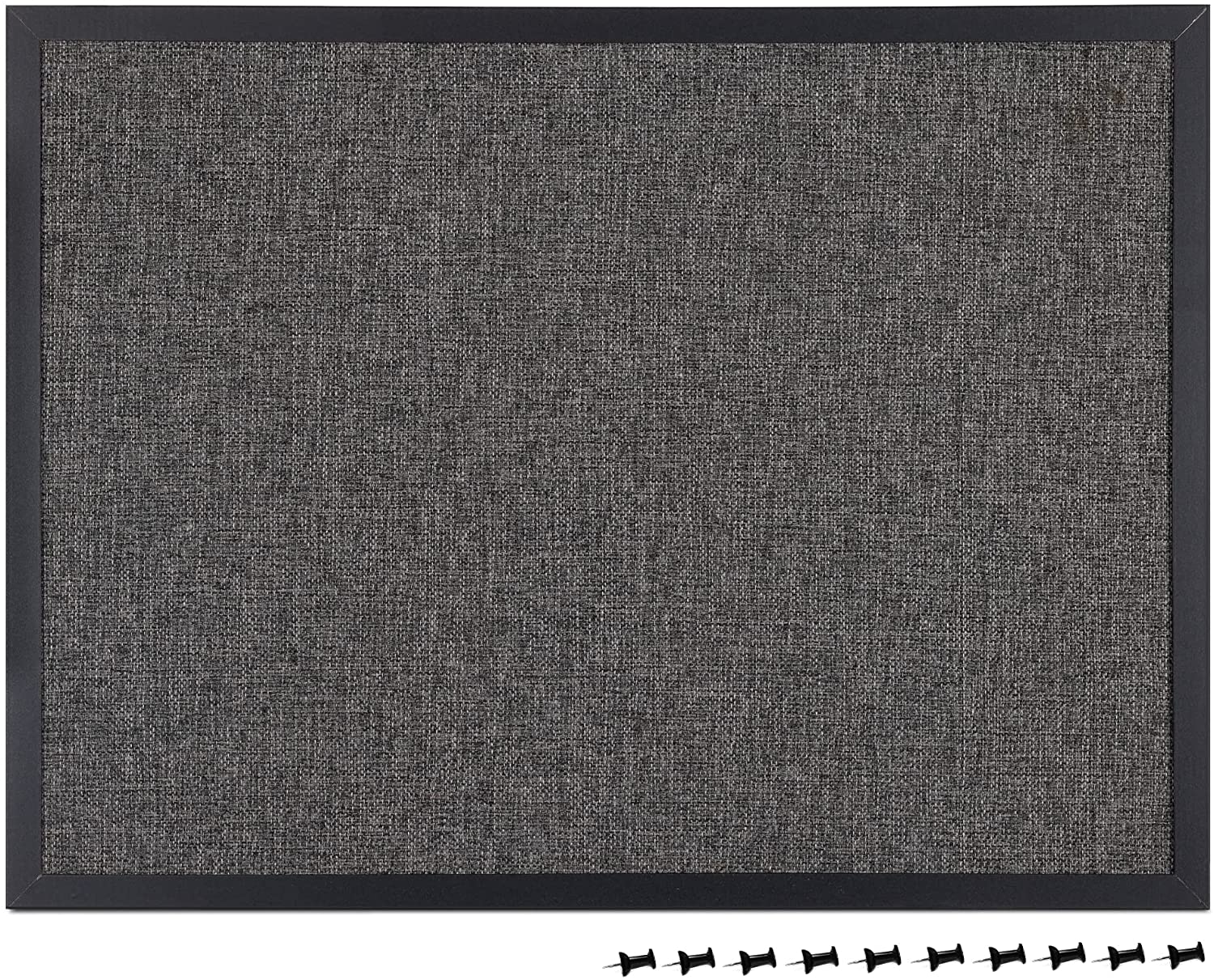 Navaris Πίνακας Ανακοινώσεων από Ύφασμα - 60 x 45cm - Grey - 53946.6.22