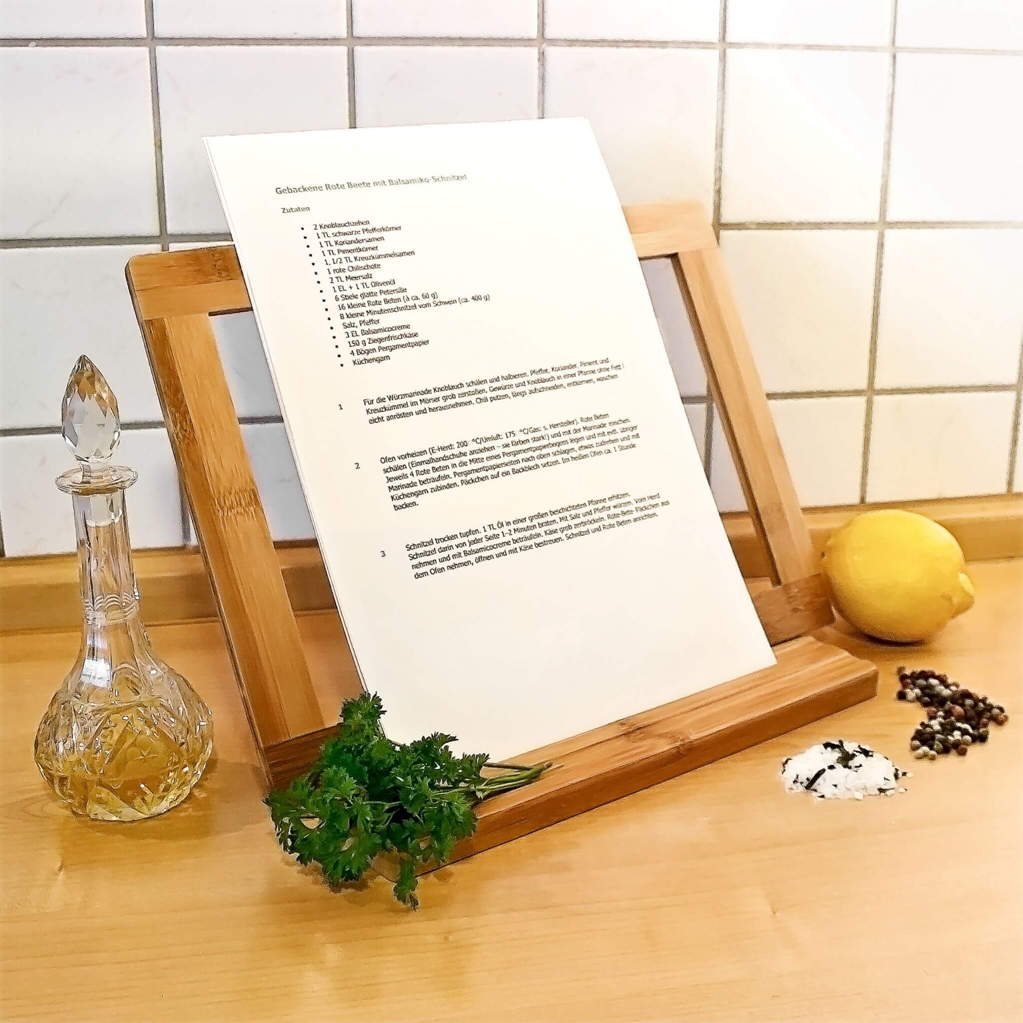 Relaxdays Ρυθμιζόμενη Βάση Βιβλίων από Μπαμπού - Brown - 4052025167325