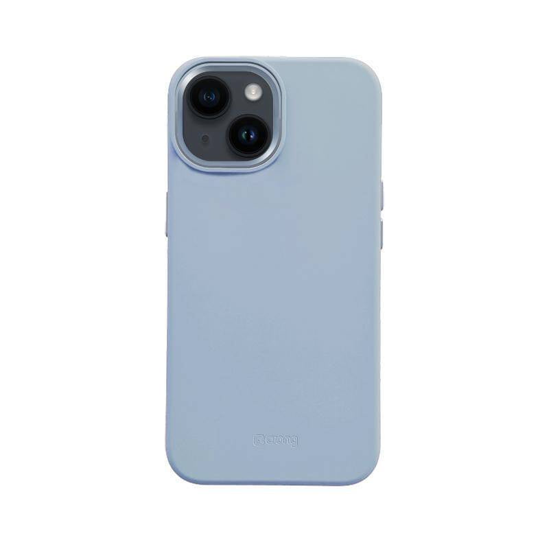 Crong iPhone 15 Plus Color Cover Lux Magnetic - Θήκη Σιλικόνης με MagSafe - Sky Blue