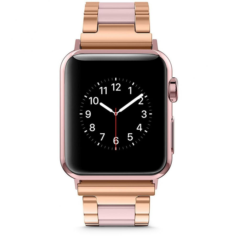 Tech-Protect Λουράκι Apple Watch 4 / 5 / 6 / 7 / 8 / 9 / SE / ULTRA 1 / ULTRA 2 - 42 / 44 / 45 / 49 mm Modern Μπρασελέ - Pearl