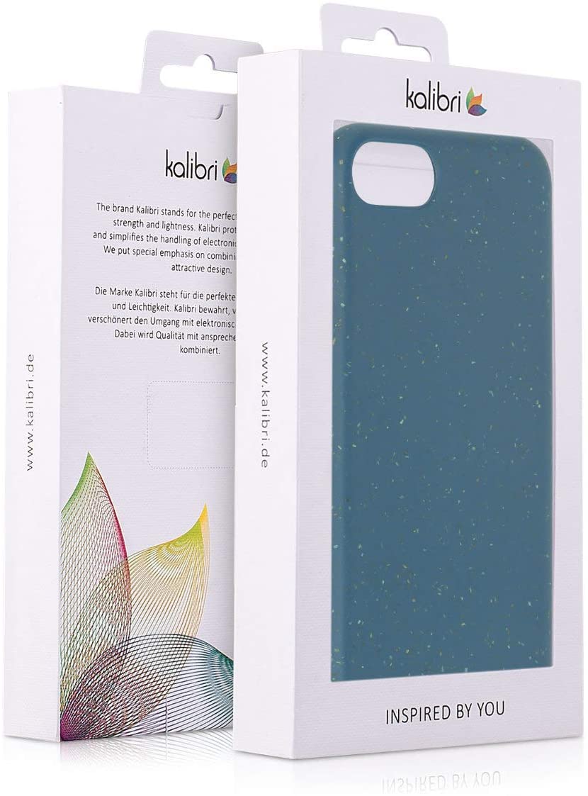 Kalibri iPhone SE 2022 / SE 2020 / 7 / 8 Θήκη Σιλικόνης TPU με Ανακυκλώσιμο και Βιοδιασπώμενο Υλικό - Dark Blue - 49106.17