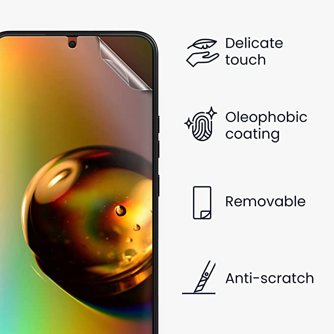 KW Samsung Galaxy S22 Plus - 6 Μεμβράνες Προστασίας Οθόνης - Διάφανες - 57608.1