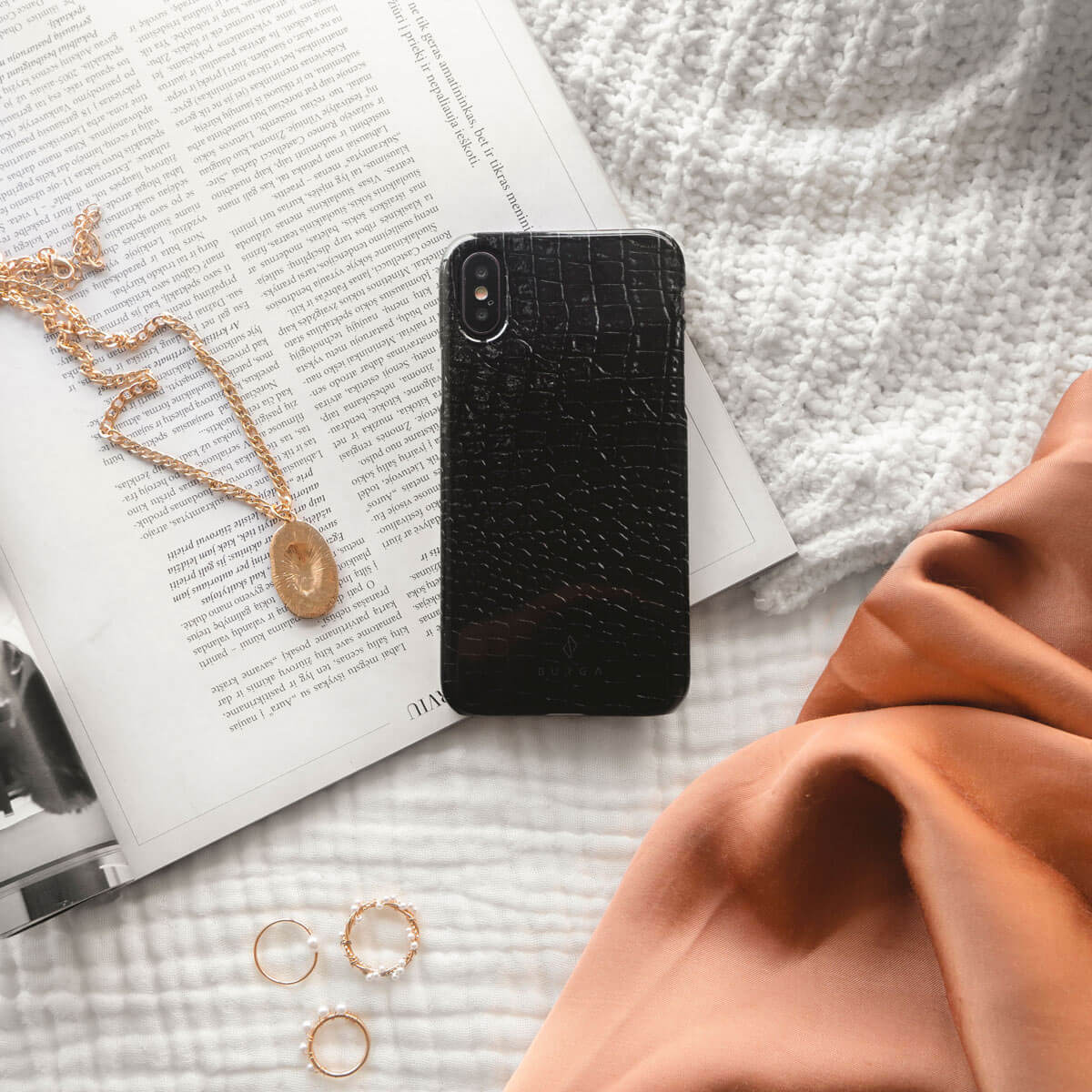 Burga iPhone 12 Pro Max Fashion Tough Σκληρή Θήκη - Reaper's Touch