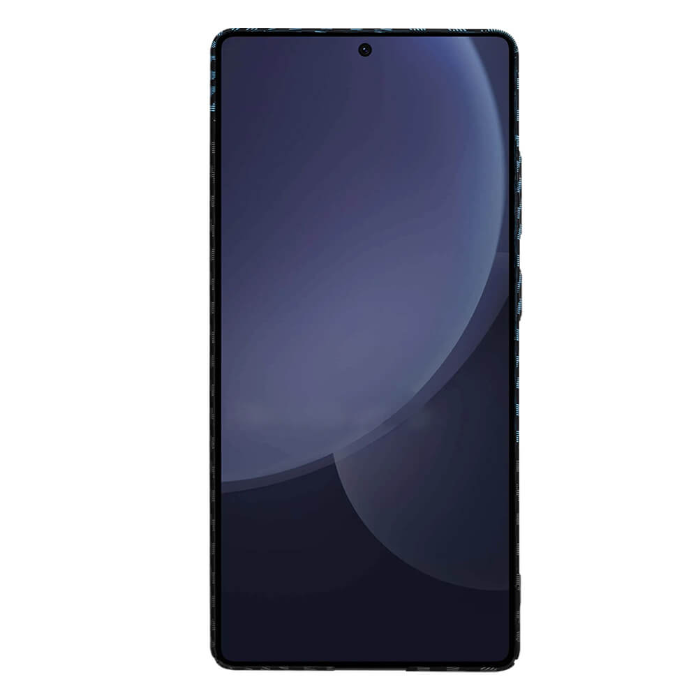 Techsuit Samsung Galaxy S25 Ultra Σκληρή Θήκη Carbonite FiberShell - Blue Pulse