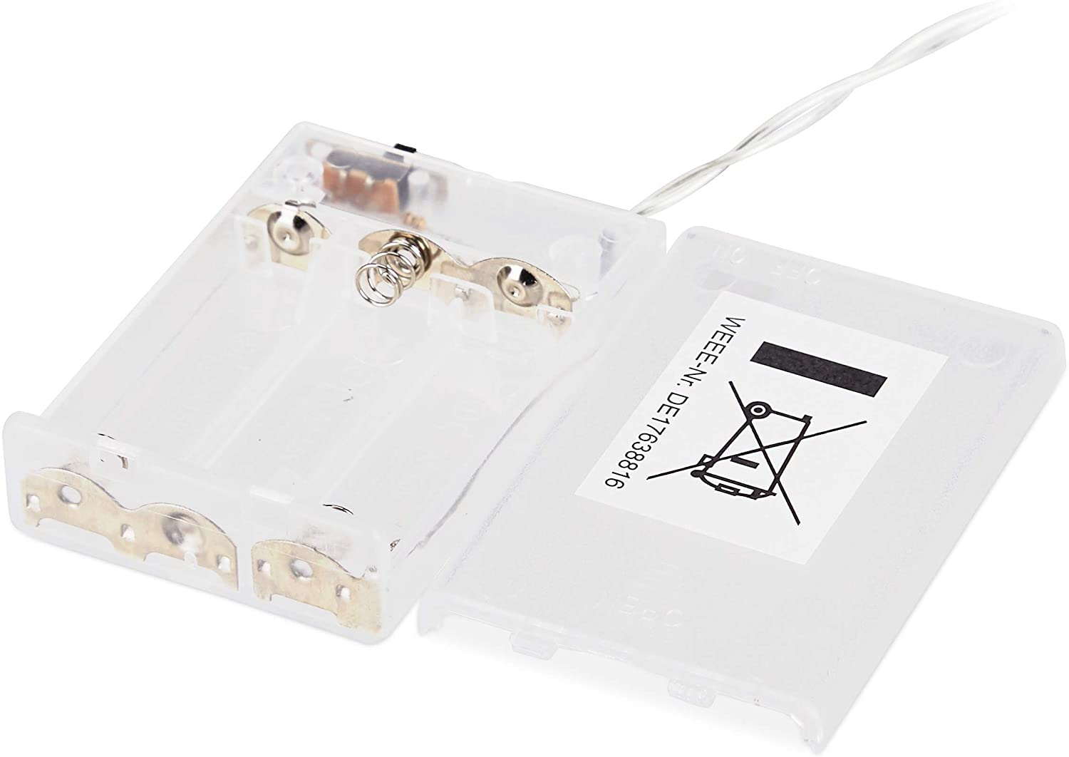 Relaxdays Σετ με 10 Φωτάκια-Μπάλες με Φωτισμό LED - White / Gray / Brown - 4052025942892