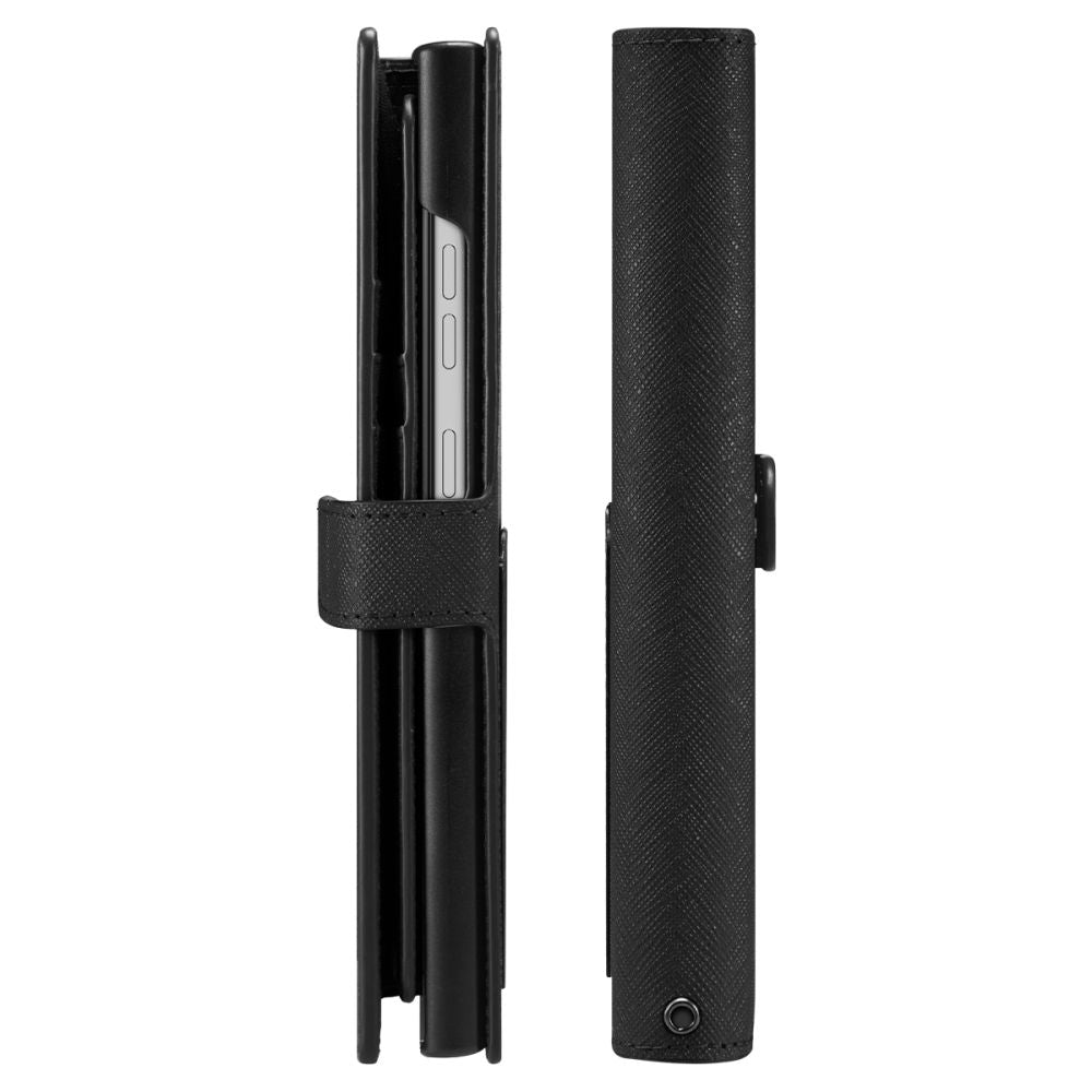 Spigen Samsung Galaxy S23 Ultra Wallet S Plus Θήκη Πορτοφόλι από Δερματίνη - Black