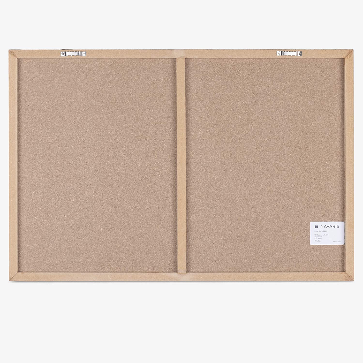 Navaris Μαγνητικός Πίνακας Ανακοινώσεων - 40 x 60 cm - Live / Laugh / Love - Black / White - 45365.13