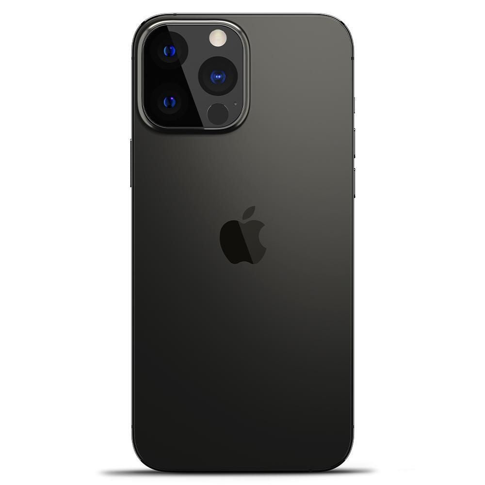 Spigen iPhone 13 Pro / 13 Pro Max Optik.TR Αντιχαρακτικό Γυαλί για την Κάμερα - 2 Τεμάχια - Black