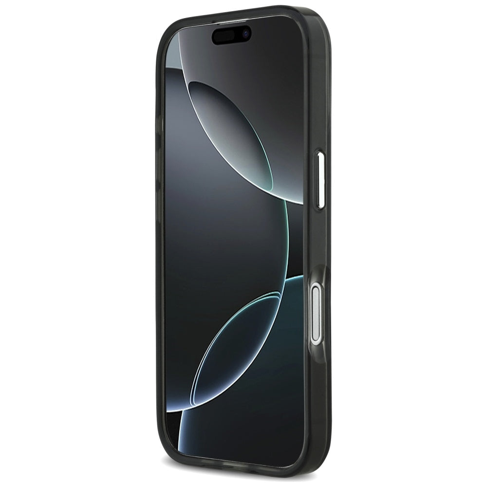 Karl Lagerfeld iPhone 17 - IML Karl Head Logo MagSafe - Σκληρή Θήκη με Πλαίσιο Σιλικόνης - Black - KLHMP17SHMKBKHOK