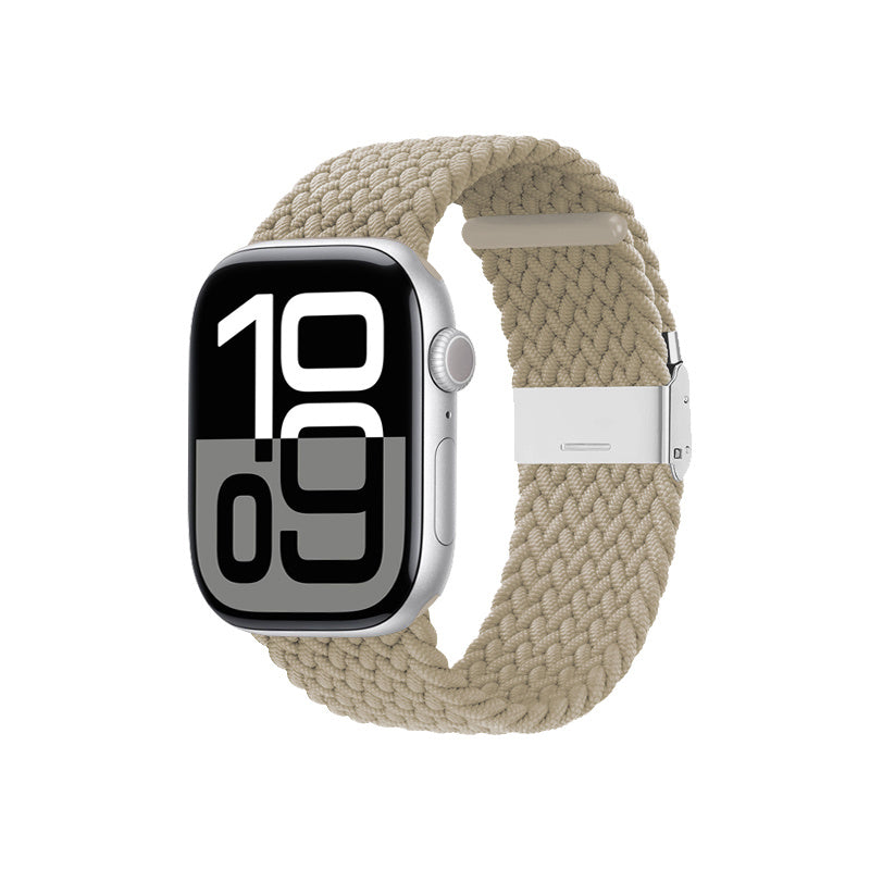 Crong Λουράκι Apple Watch 2/3/4/5/6/7/8/9/10/11 - SE (1/2/3) - 38/40/41/42mm Wave Band - Stone Beige