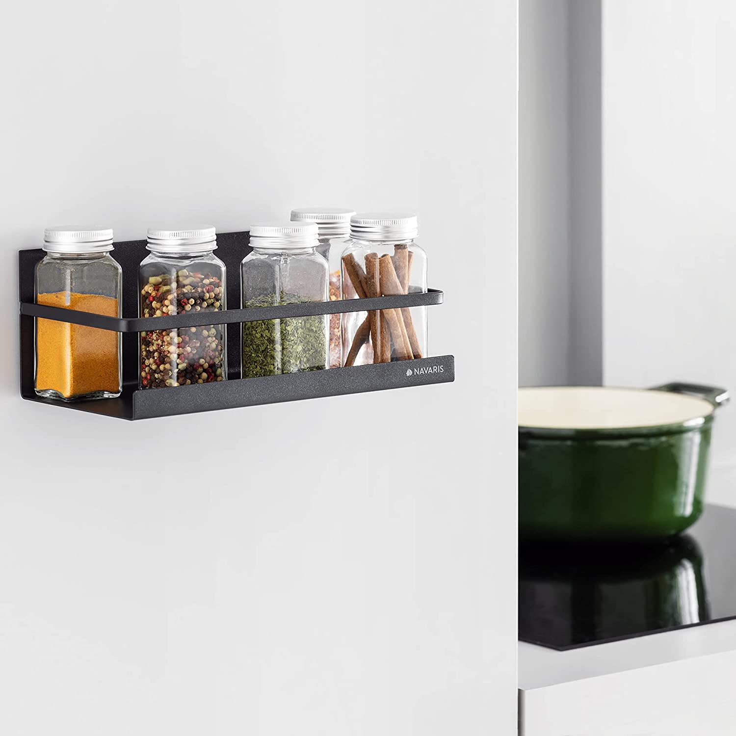 Navaris Μαγνητικό Ράφι Ψυγείου - Black - 54639.01