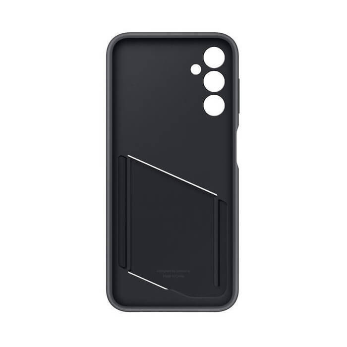 Samsung Card Slot Cover Samsung Galaxy A14 5G Θήκη Σιλικόνης με Υποδοχή για Κάρτα - Black - EF-OA146TBEGWW