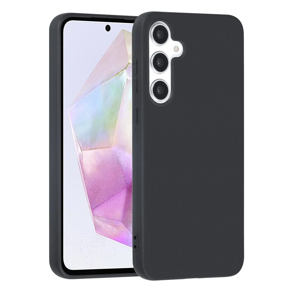 Tuniq Samsung Galaxy A35 5G Θήκη Σιλικόνης - Μαύρη