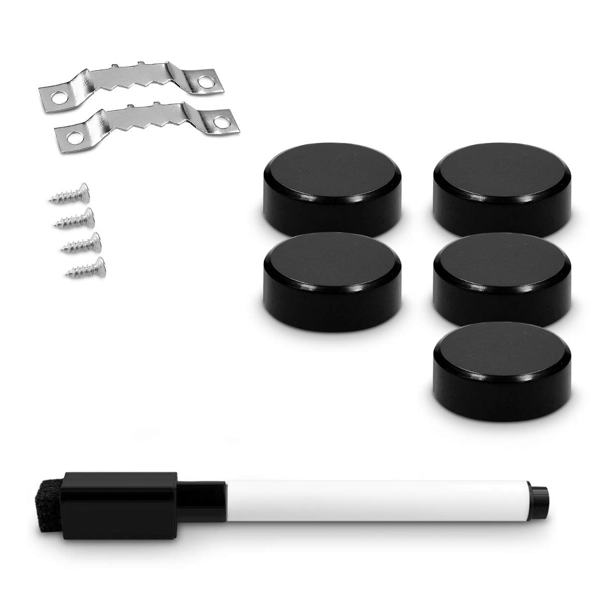 Navaris Magnetic Notice Memo Board 60 x 40 cm - Μαγνητικός Πίνακας - Design Vintage World Map - 45365.01