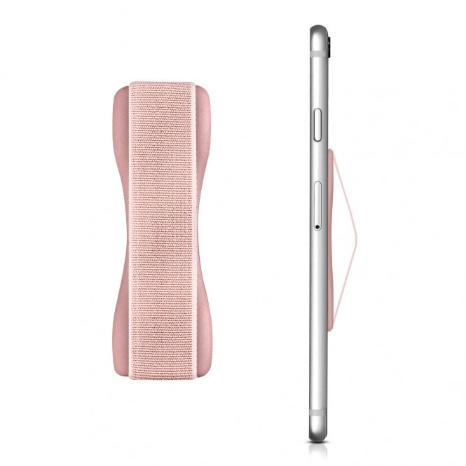KW Finger Holder for Smartphones / iPhones - Rose Gold - 35411.81 - Αξεσουάρ για Εύκολο Κράτημα με Ένα Χέρι
