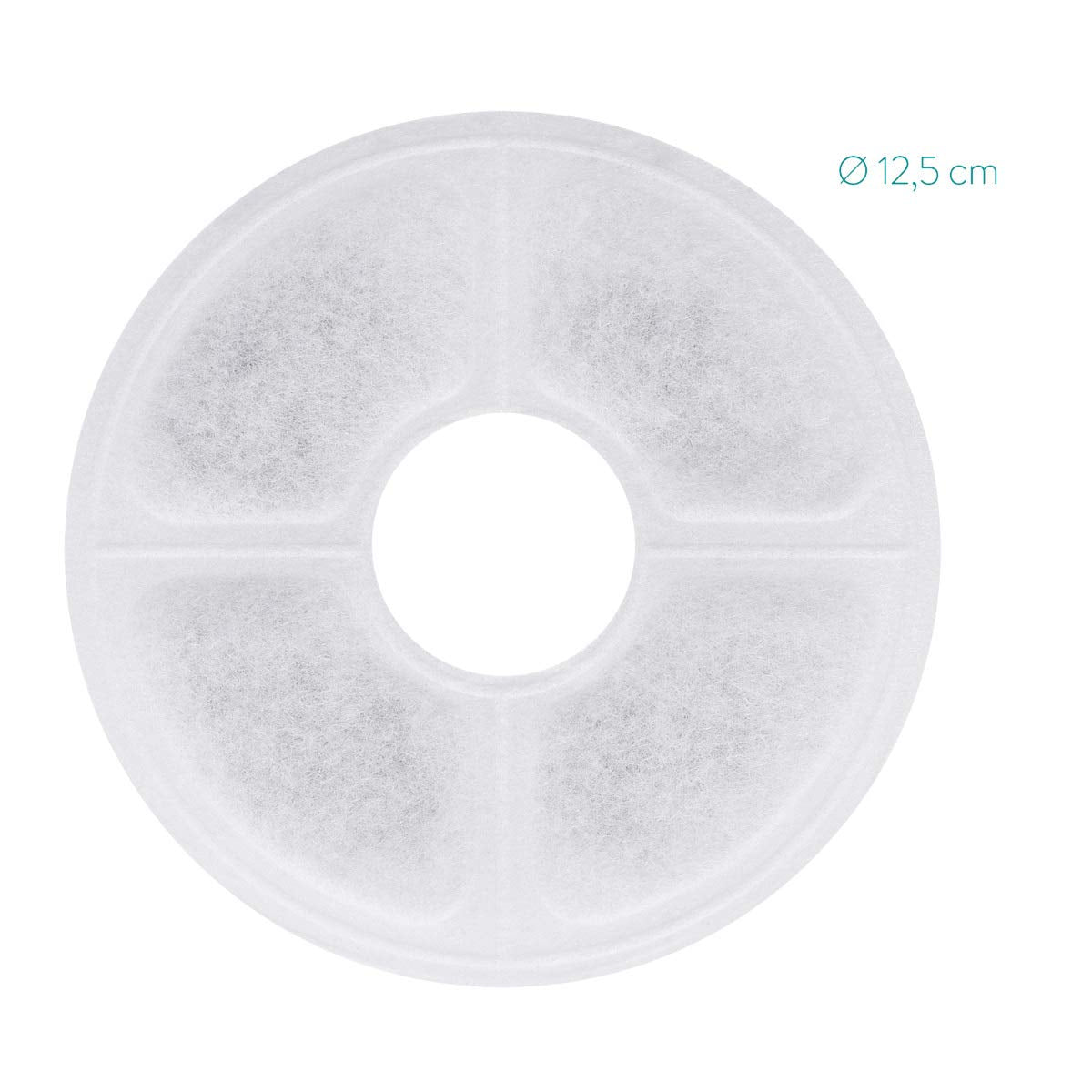 Navaris 3 Ανταλλακτικά Φίλτρα για Ποτίστρα Νερού για Γάτες και Σκύλους - 46755.03