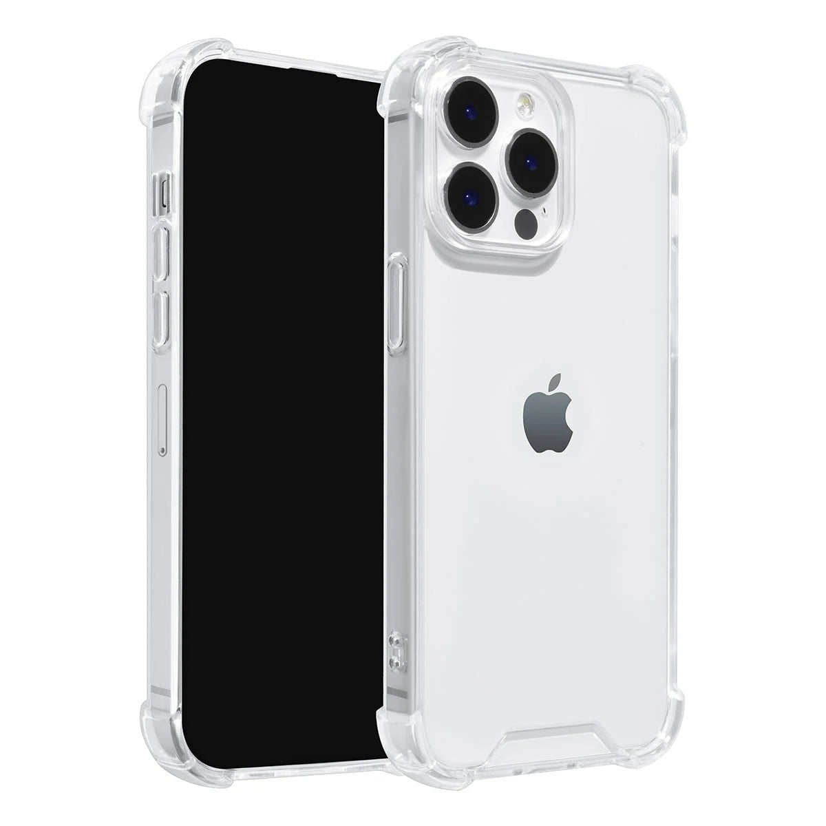 Tuniq iPhone 15 Pro Max Θήκη Σιλικόνης με Ενισχυμένες Γωνίες - Διάφανη