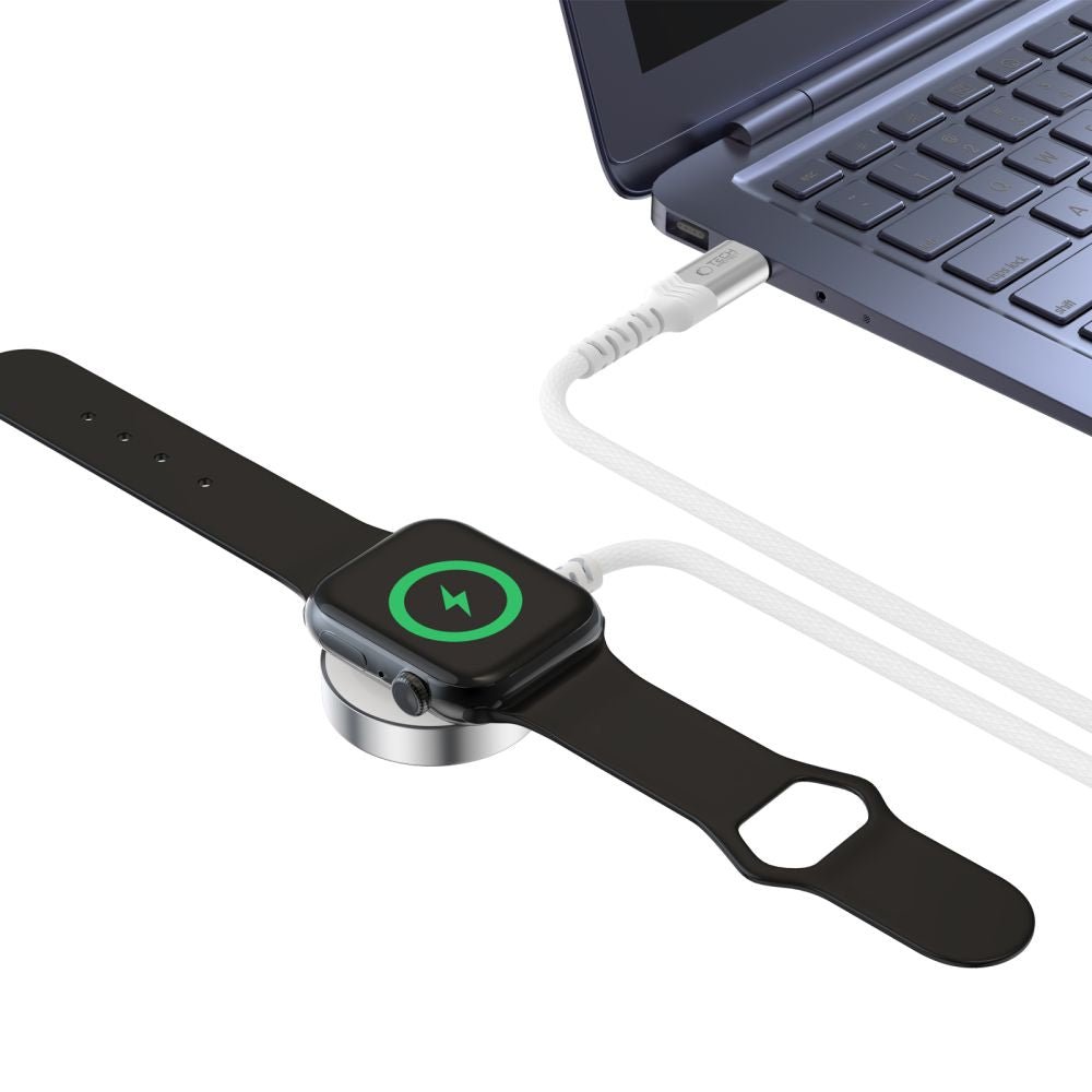 Tech - Protect MC01 UltraBoost Καλώδιο Type - C με Μαγνητική Βάση Φόρτισης για Apple Watch - 1.2m - White