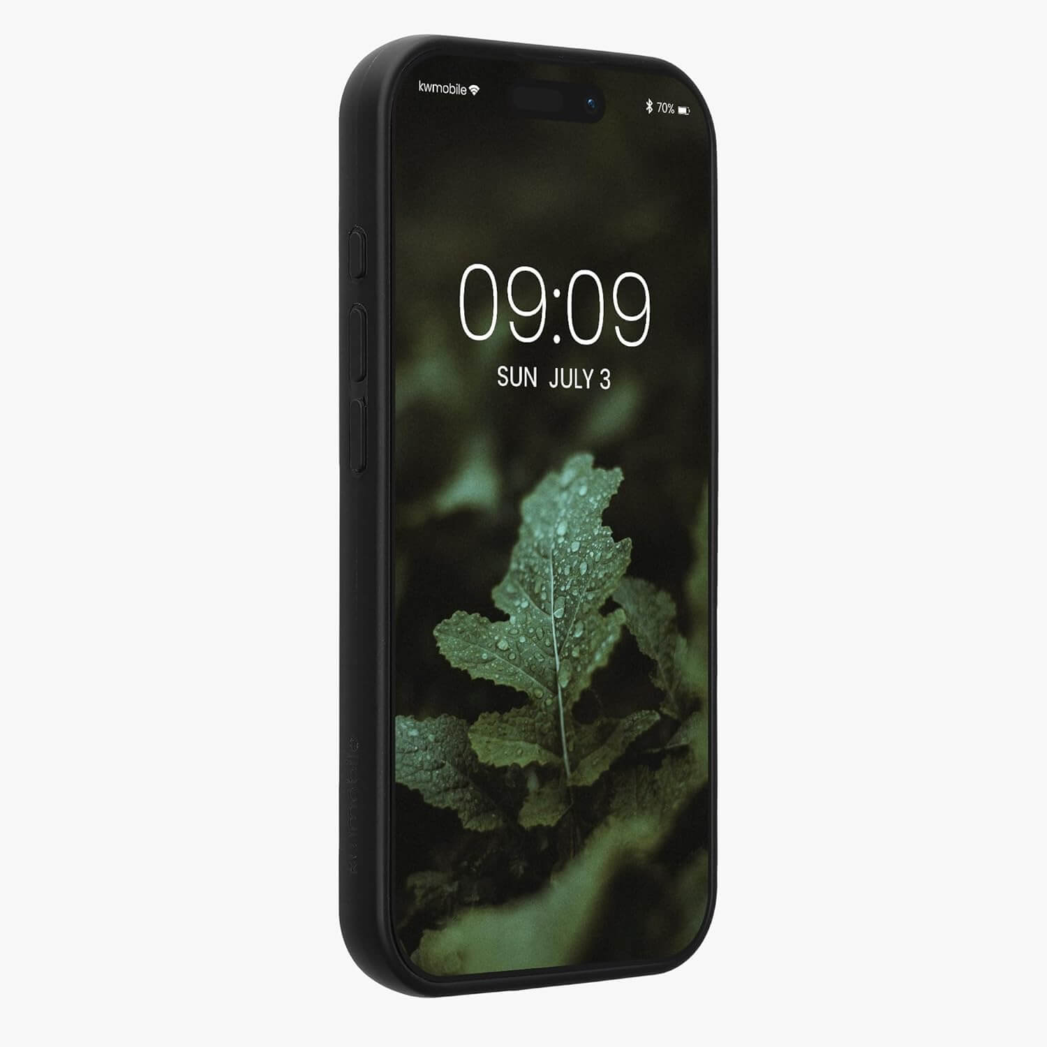 KW iPhone 16 Pro Θήκη από Φυσικό Ξύλο - Dark Brown