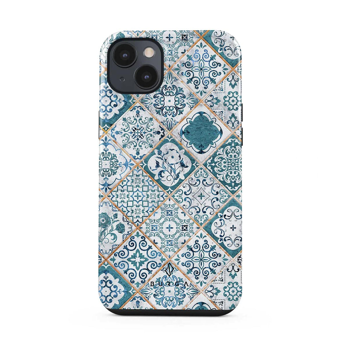 Burga iPhone 14 Plus Fashion Tough Σκληρή Θήκη - Tropical Oasis
